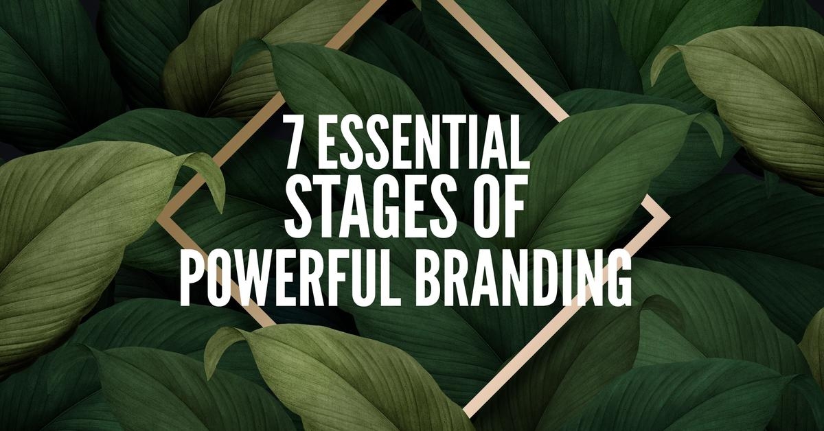Cover Image for 7 Essential Stages of Powerful Branding [INFOGRAPHICS]